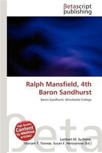 Ralph Mansfield, 4th Baron Sandhurst