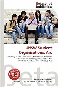 Unsw Student Organisations: ARC