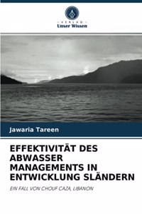 Effektivität Des Abwasser Managements in Entwicklung Sländern