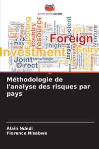 Méthodologie de l'analyse des risques par pays