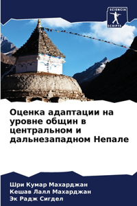 Оценка адаптации на уровне общин в центр
