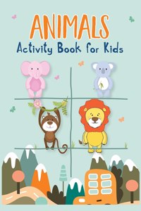 Animals Activity Book for Kids