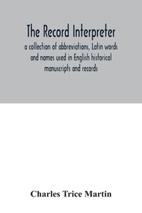 record interpreter
