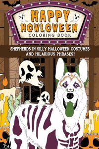 Shepherds Happy Howloween Coloring Book