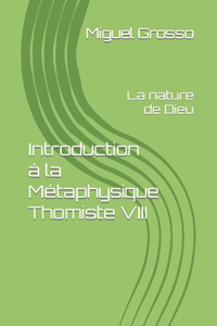 Introduction à la Métaphysique Thomiste VIII