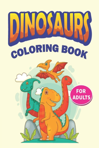 Dinosaur Coloring Book for Adults