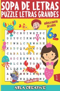 Sopa de Letras Niños a Partir de 5 Años