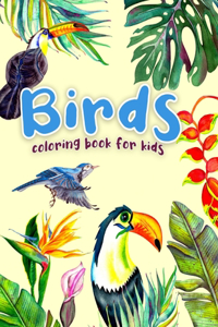 Birds Coloring Book