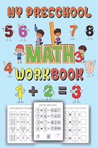 My preschool Math workbook