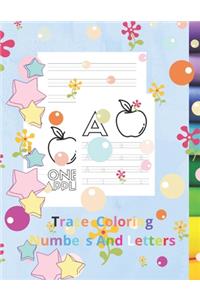 Trace Coloring Numbers and Letters