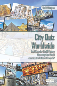 City Quiz Worldwide Book Game for 2 to 20 Players Who recognizes the 40 most beautiful cities in the world?