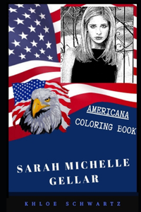 Sarah Michelle Gellar Americana Coloring Book