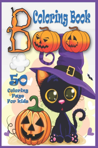 Boo Coloring Book