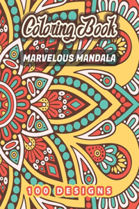 Marvelous Mandala Coloring Book