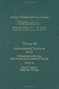 Immunochemical Techniques, Part E: Monoclonal Antibodies and General Immunoassay Methods (Volume 92) (Methods in Enzymology, Volume 92)