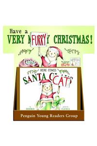 Here Comes Santa Cat 6-Copy Counter Display