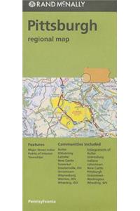 Rand McNally Pittsburgh, Pennsylvania Regional Map