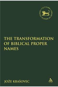 Transformation of Biblical Proper Names