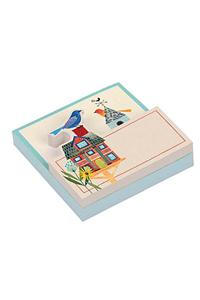 Avian Friends Birdhouse Shaped Pad