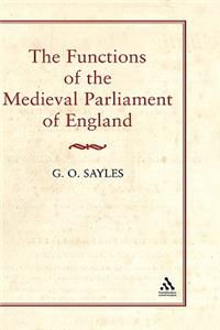 Functions of the Medieval Parliament of England