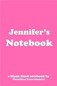 Jennifer's Notebook