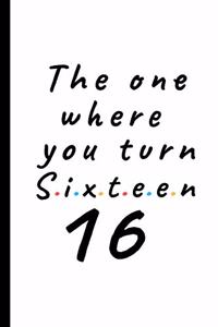 The one where you turn sixteen - 16