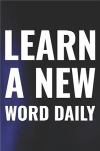 Learn A New Word Daily