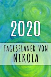 2020 Tagesplaner von Nikola