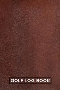 Golfing Log Book