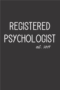 Registered Psychologist est. 2019