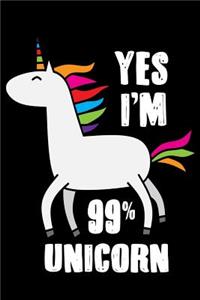 Yes i'm 99% Unicorn