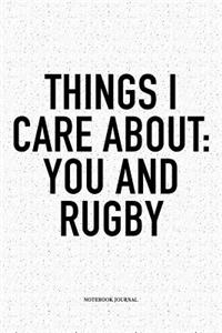 Things I Care About