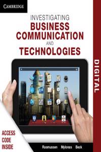 Investigating Business Communication and Technologies PDF Textbook