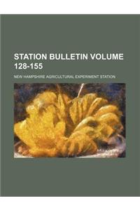 Station Bulletin Volume 128-155