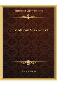 British Masonic Miscellany V4