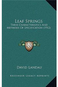 Leaf Springs