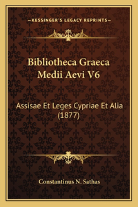 Bibliotheca Graeca Medii Aevi V6