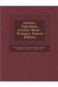 Goethe-Jahrbuch, Zweiter Band