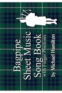 Bagpipe Sheet Music Book With Finger Positions