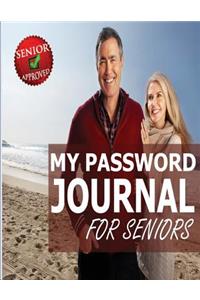 My Password Journal For Seniors