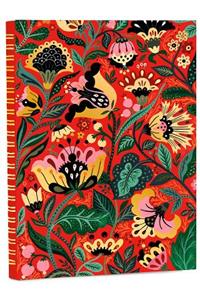 Vibrant Floral Dinara Notebook