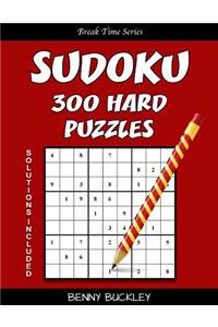 Sudoku 300 Hard Puzzles. Solutions Included