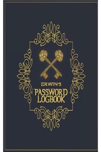 Erwin's Password Logbook