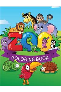 Zoo Coloring Book