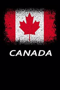 Canada Flag Notebook