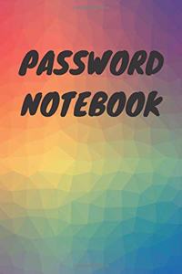 Password Book Notebook