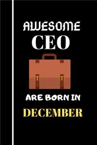 Awesome CEO Are Born in December