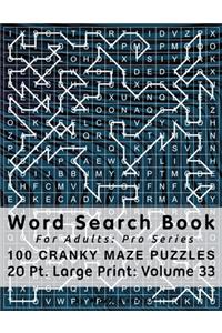 Word Search Book For Adults