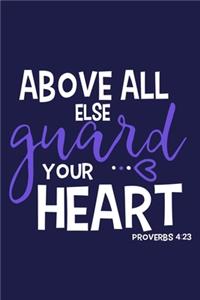 Above All Else Guard Your Heart Proverbs 4