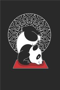 Yoga Panda Notebook - Yoga Instructor Journal Planner